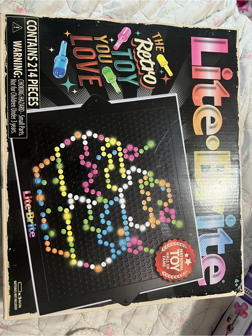 UNOPENED Lite-Brite Peg Art Kit